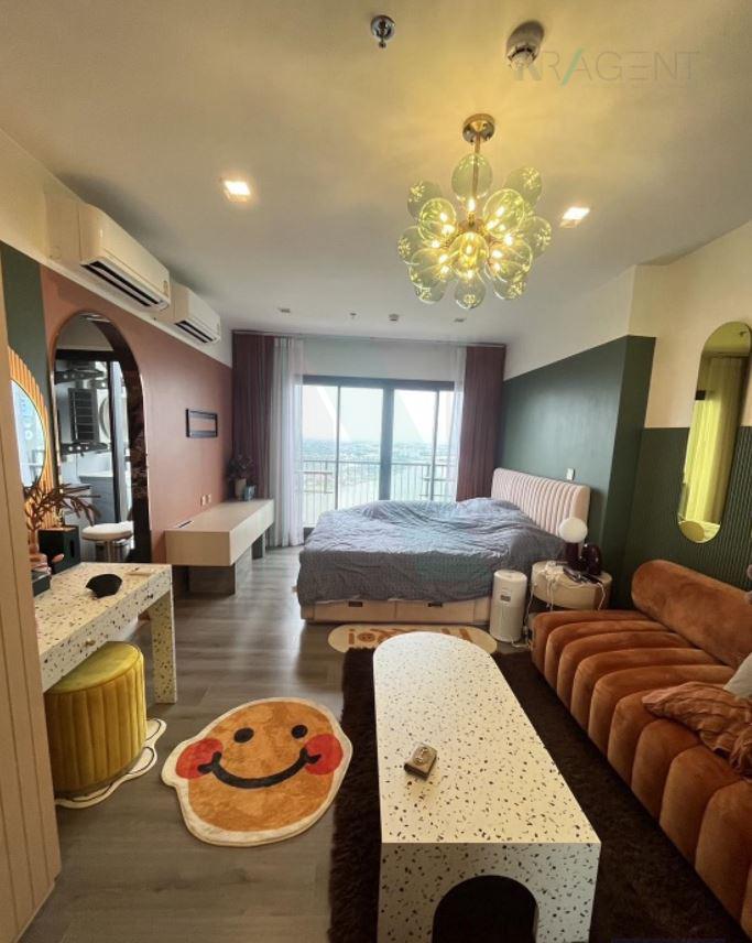 picture For Rent Condo THE POLITAN AQUA Building 1, Floor 42,Studio, Room size 30 sqm - 6/8
