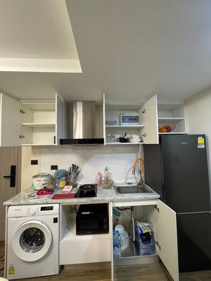 picture The One Chiang Mai condo Close to Central Festival Chiangmai ✅Building E, 2rd floor, 60.53 Sq.m ✅2 Bedrooms, 2 Bathrooms, ✅1 Living Room, cooking zone - 11/26