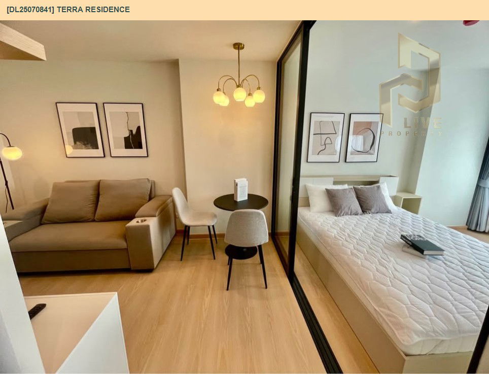 รูป DL25070841 ให้เช่าคอนโด เทอร์ร่า เรสซิเดนซ์ (TERRA RESIDENCE) ใกล้ - พร้อมเข้าอยู่ โทรด่วน 0638692663 LineID @655ebbvc - รูปที่ 6/9