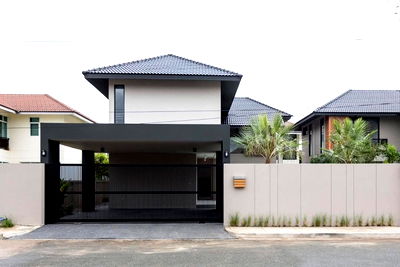 เช่าบ้านเดี่ยว บ้านข้างวัด : 🏡 ให้เช่าบ้านพูลวิลล่า 4 ห้องนอน | โครงการ Proud Kwang Wiang | เชียงใหม่–หางดง