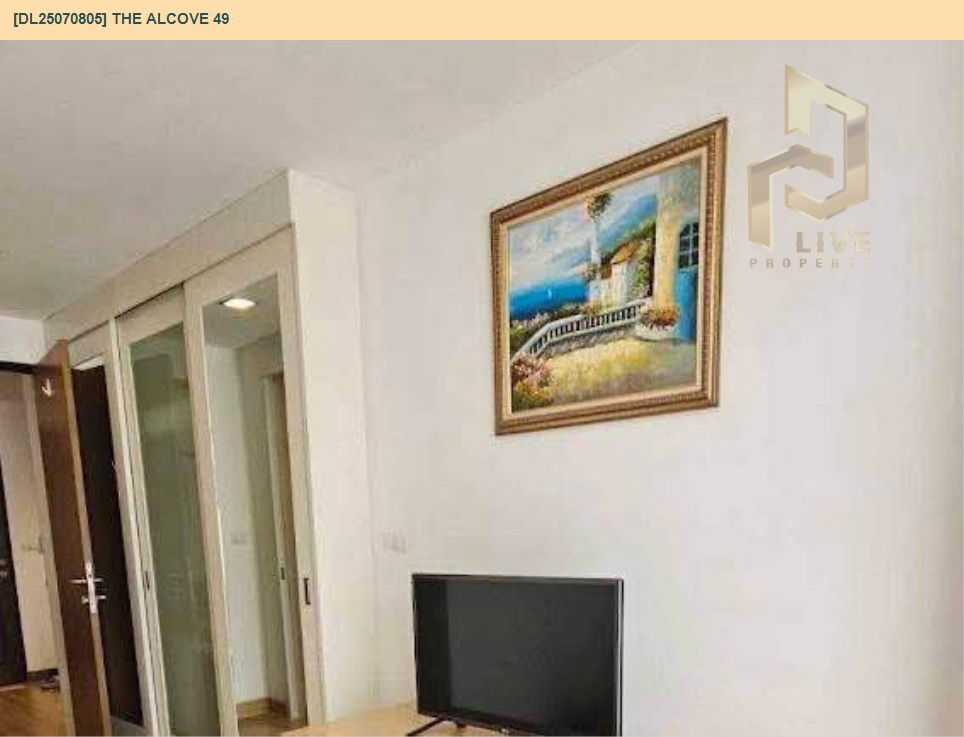 picture DL25070805 Condo for rent, The Alcove 49 near BTS Thong Lo, ready to move in, call urgently 0656133286 LineID @534wlwof - 6/9