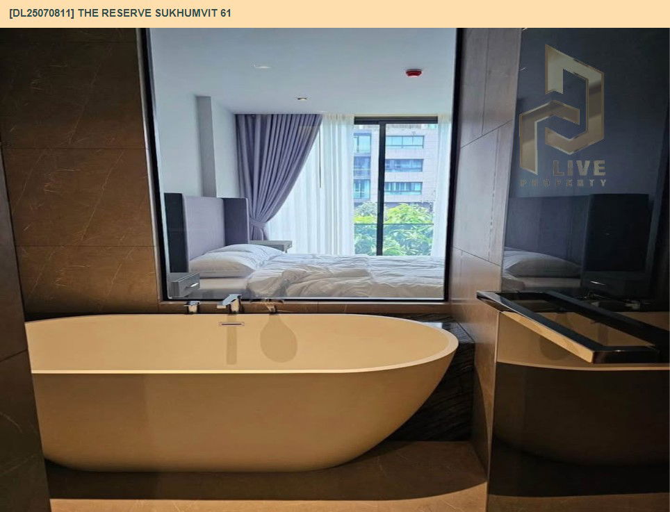 picture MDL25070811 Condo for rent, The Reserve Sukhumvit 61 near BTS Ekkamai, ready to move in, call urgently 0656133286 LineID @655ebbvc - 11/13