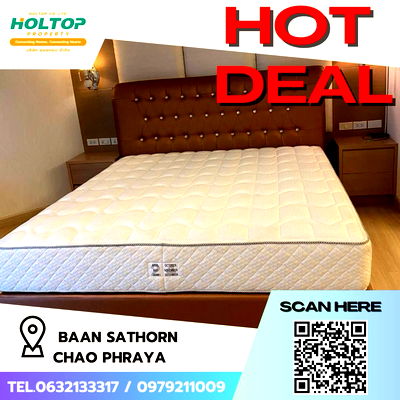 เช่าคอนโด รร.นานาชาติโชรส์เบอรี่  : #Z1592 ให้เช่าคอนโด Baan Sathorn Chao Phraya