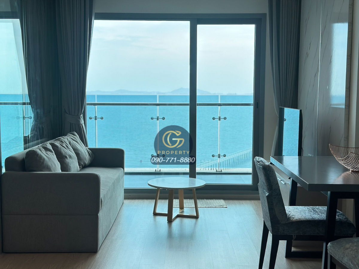 รูป ให้เช่าคอนโดหรูติดทะเลTheSymphony บนชายหาดส่วนตัว 23,000 บาท/เดือน - รูปที่ 4/19