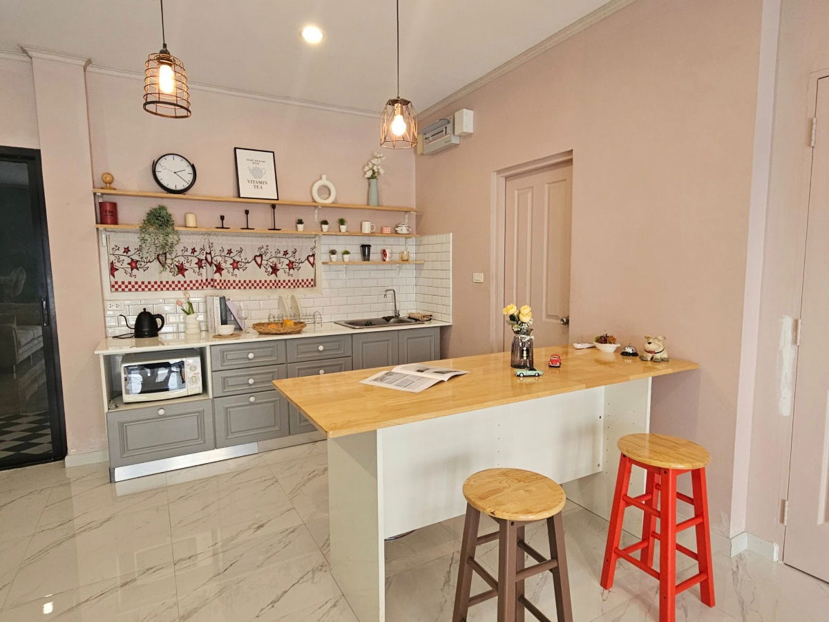 รูป WS1719 🏡 ให้เช่าทาวน์โฮม 2 ชั้น หมู่บ้านเวอร์รีเดี้ยน พร้อม – วัดลาดปลาดุก เพียง 16,000 บาท/เดือน - รูปที่ 3/12