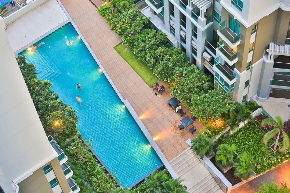 รูป คอนโดปล่อยเช่า ทำเลดี ใกล้ห้าง เดินทางสะดวก - รูปที่ 18/18