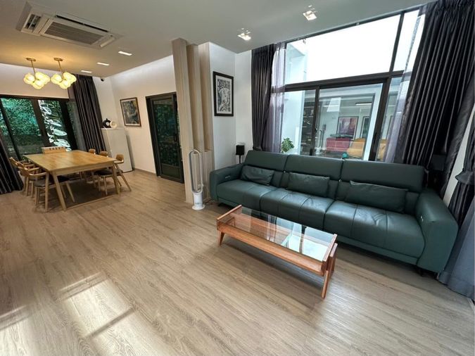 3-bed house for rent, 290 sqm, 77 sq wah, Setthasiri Srinagarindra - rama9