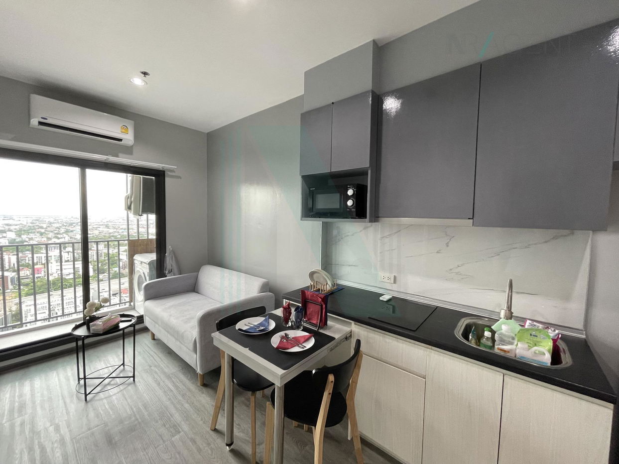 picture For Rent Condo RICH PARK @ TRIPLE STATION Building 1, Floor 37,1 bed room, Room size 28 sqm - 1/8