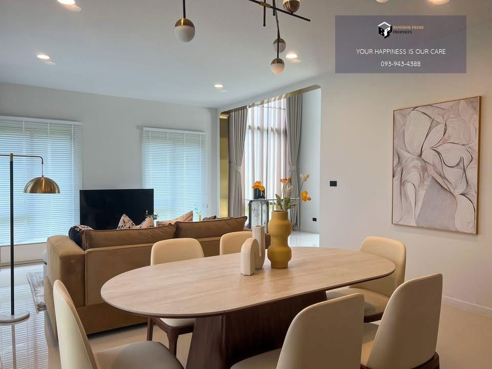 picture Burasiri Krungthep Kreetha | Corner house, fully furnished, ready to move in | #2025072511085 - 3/12
