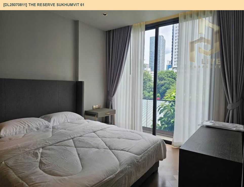 picture MDL25070811 Condo for rent, The Reserve Sukhumvit 61 near BTS Ekkamai, ready to move in, call urgently 0656133286 LineID @655ebbvc - 2/13