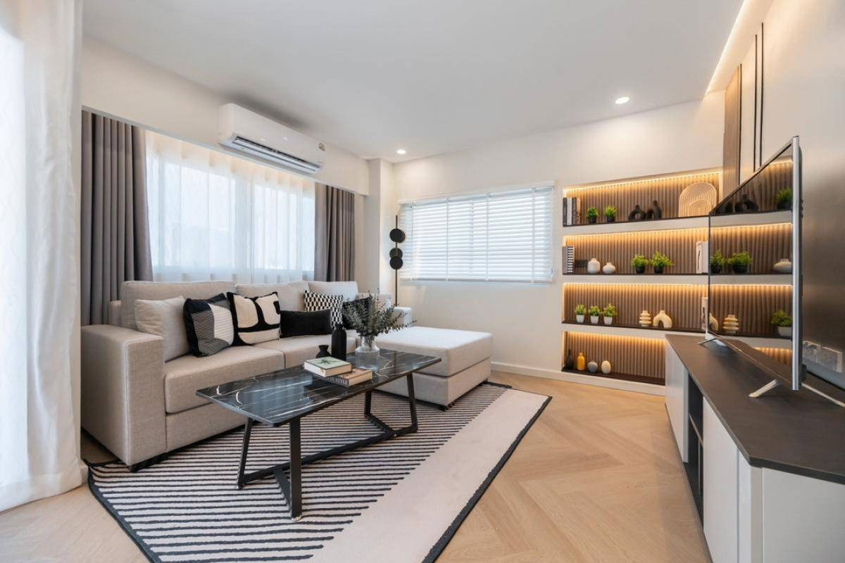 picture Condo for sale, Thonglor Tower, beautiful room in the heart of Thonglor, newly renovated, fully furnished, ready to move in. - 24/27