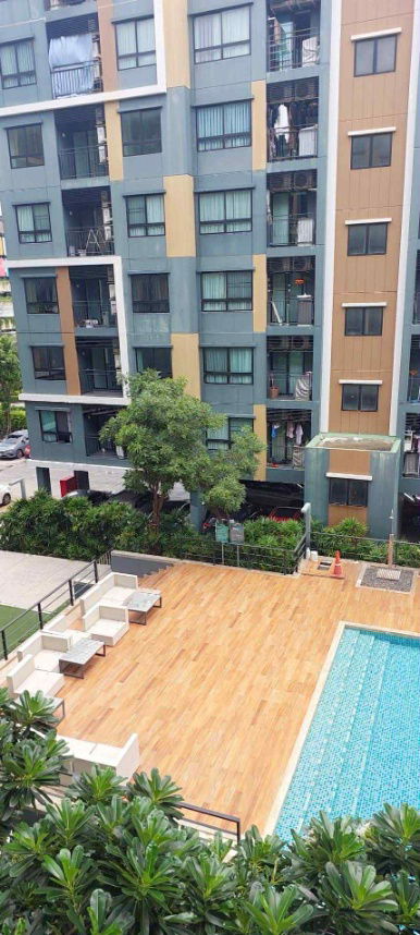 picture Urgent Rent!! Pool View Condo at iCondo Green Space Sukhumvit 77 Spacious Room – Phase 1, Building A ID: 2402dyna - 3/8