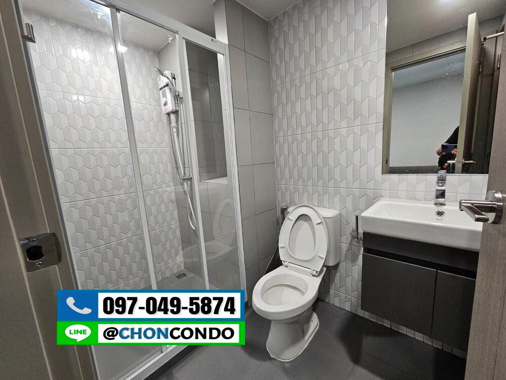 รูป Kave Coco บางแสน ชั้น5  ---------ห้องใหม่+วิวเห็นสระ--------Tel 097-049-5874 (Line: @choncondo มี@ด้วย) - รูปที่ 20/32