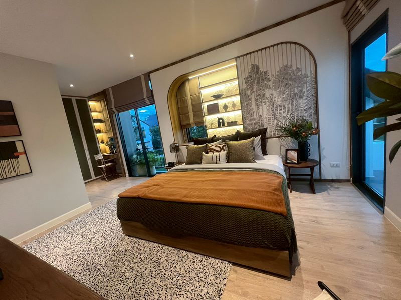 รูป บ้านตัวอย่าง ใกล้สนามบิน กระเป๋าใบเดียวพร้อมเข้าอยู่ พื้นที่ใช้สอยถึง 188 ตรม 4ห้องนอน - รูปที่ 8/13