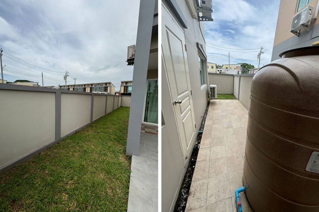 picture Call : 091-704-9777 Como Vibhavadi 94/72 Corner Unit, width 5.8 meters, 31.8 sq.wa, 3 Beds, 3 Baths, 1 storage room - 4/12