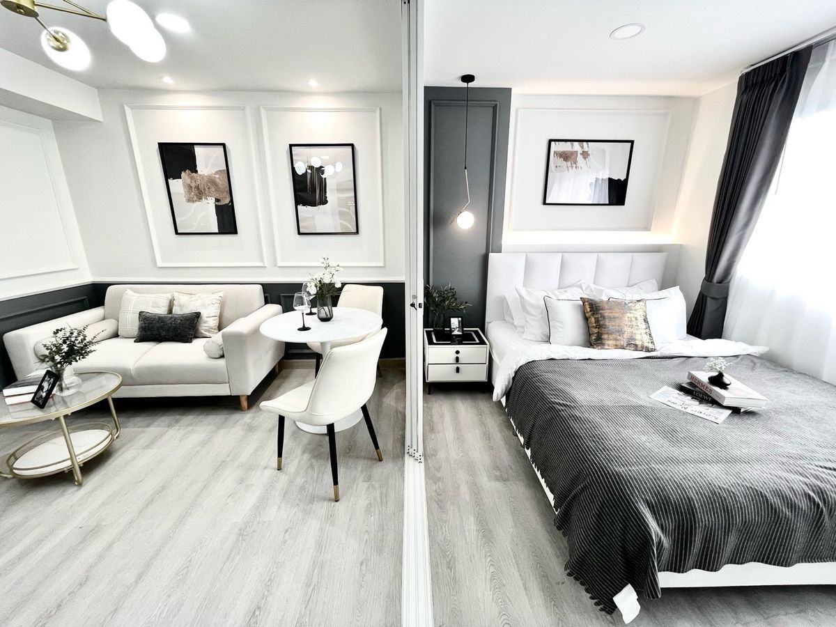 picture Condo For Rent | The Best Value In The Project “Lumpini Center Nawamin (Happy Land Phase 5)” 29 Sq.m. Near MRT Maha Thai - 7/19