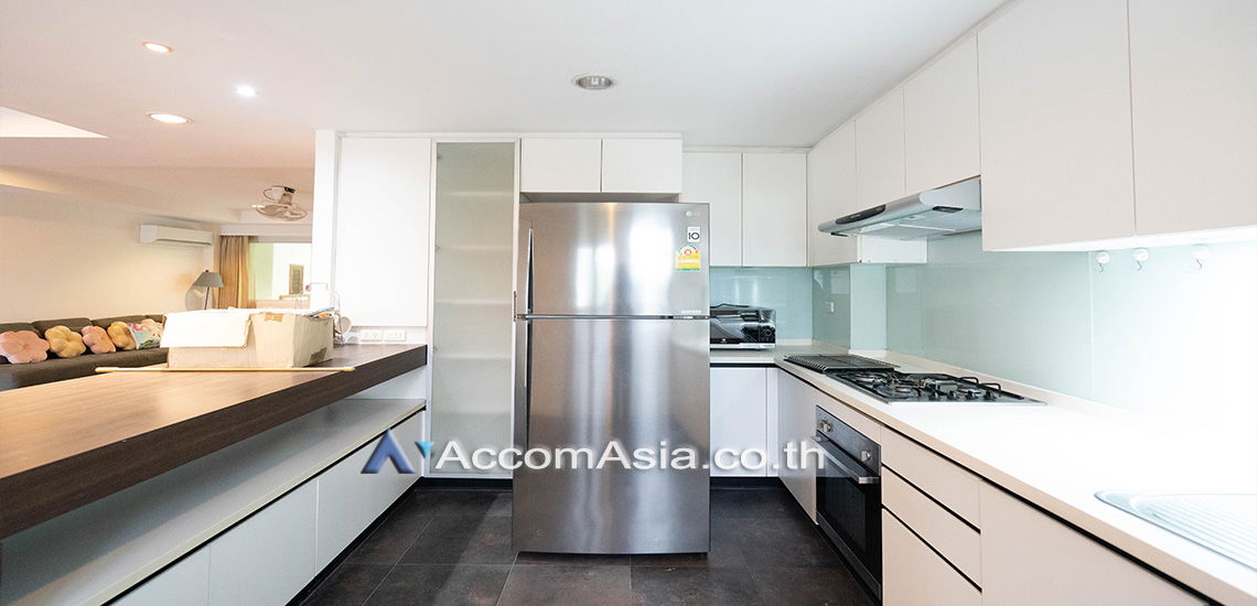 รูป 🔼🔽 AccomA 📩  Spacious house with light wood interiors and natural lighting in Sathorn (AA20501) - รูปที่ 4/19