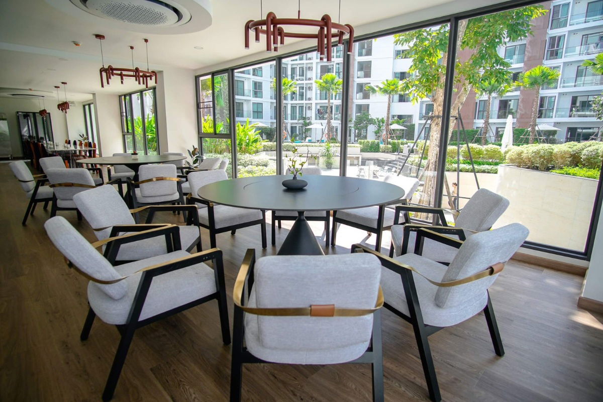 picture The One Chiang Mai condo Close to Central Festival Chiangmai ✅Building E, 2rd floor, 60.53 Sq.m ✅2 Bedrooms, 2 Bathrooms, ✅1 Living Room, cooking zone - 22/26