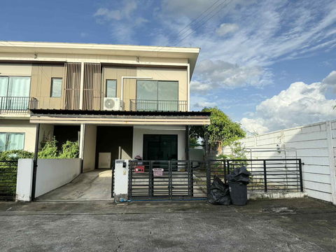 🏡 #ให้เช่าTownhomeTheConnect43 Wongwaen - Ramintra 2 #Petfriendly 🔸️ทาวน์โฮมส์สไตล์โมเดิร์น 2 ชั้น