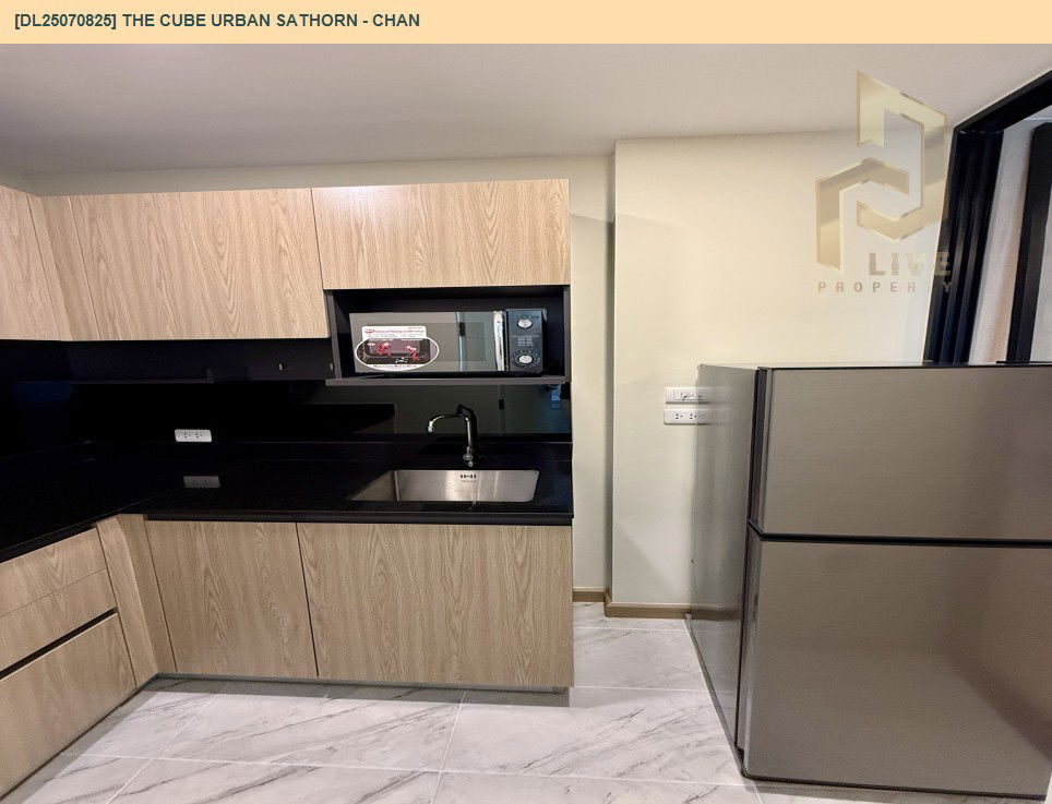 รูป DL25070825 ให้เช่าคอนโด เดอะคิวบ์ เออร์เบิน สาทร - จันทน์ (The CUBE Urban Sathorn - Chan) ใกล้ BTS สุรศักดิ์ พร้อมเข้าอยู่ โทรด่วน 0638692663 LineID @534wlwof - รูปที่ 10/11
