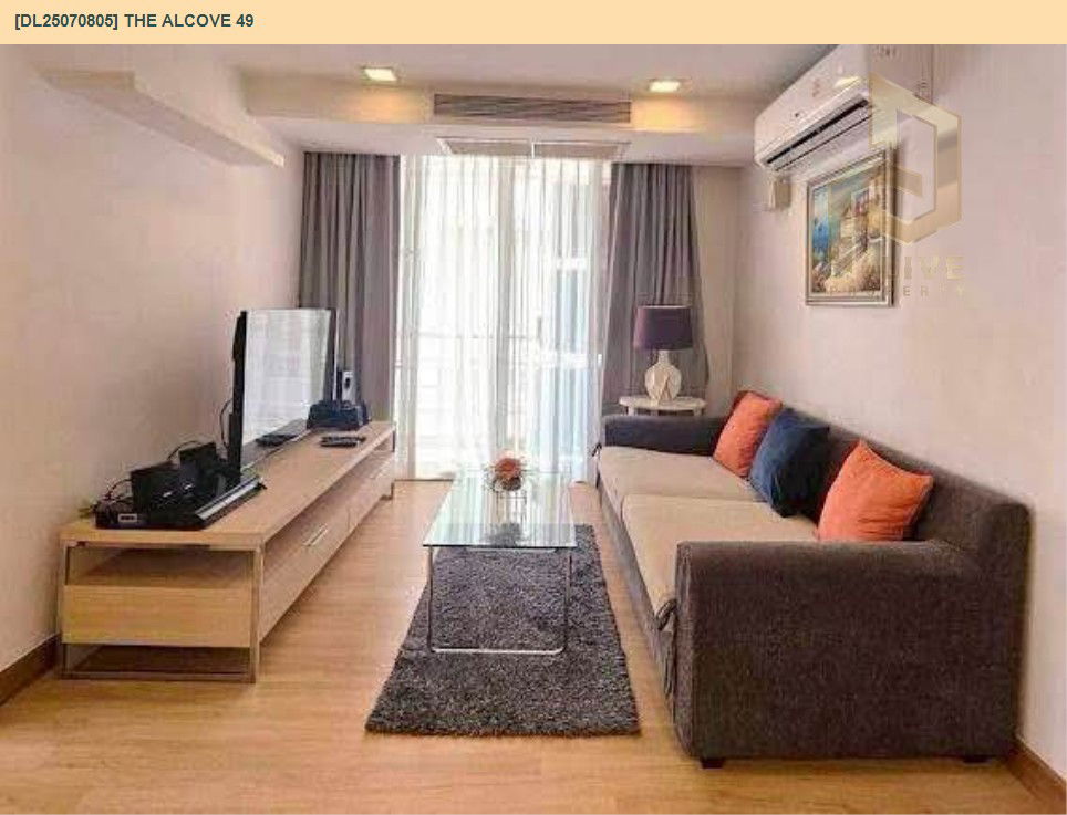 picture DL25070805 Condo for rent, The Alcove 49 near BTS Thong Lo, ready to move in, call urgently 0656133286 LineID @534wlwof - 2/9