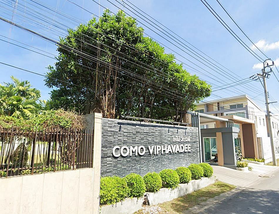 picture Call : 091-704-9777 Como Vibhavadi 94/34, width 5.8 meters, area 21 sq.wa, 3 Bedrooms, 3 Bathrooms, 1 storage room - 11/12