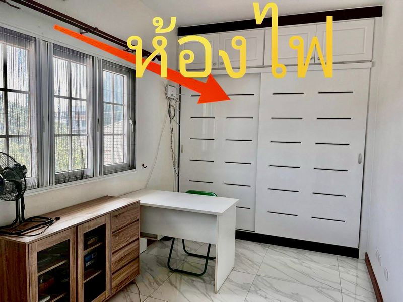 picture For sale: Large second-hand detached house with garden, shady, Nong Mon location, Chonburi - 13/18