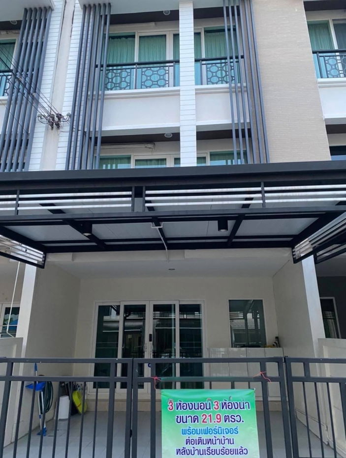 picture 🟢For Sale🟢Baan Klang Muang Rama 9, beautiful house, fully furnished📱ADD LINE @nathong97 (reply ⚡ 24 Hr) P667 - 1/10