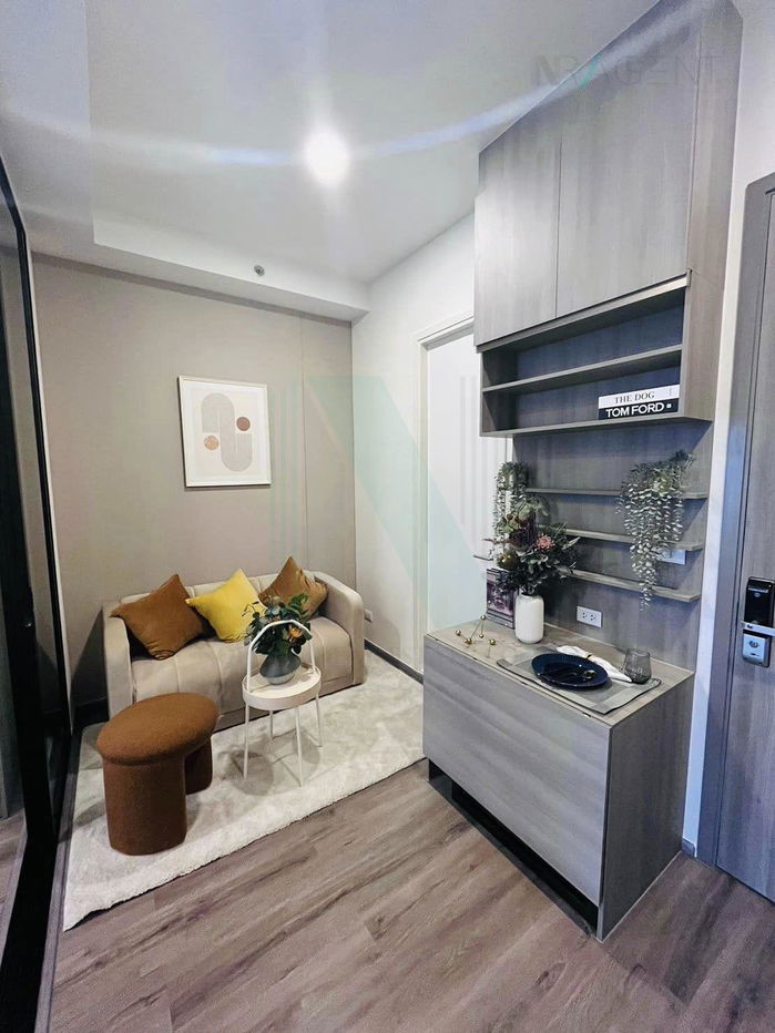 picture 🔺 For Rent Condo KNIGHTSBRIDGE KASET SOCIETY Building C, Floor 6,1 bed room, Room size 27.00 sqm - 2/8