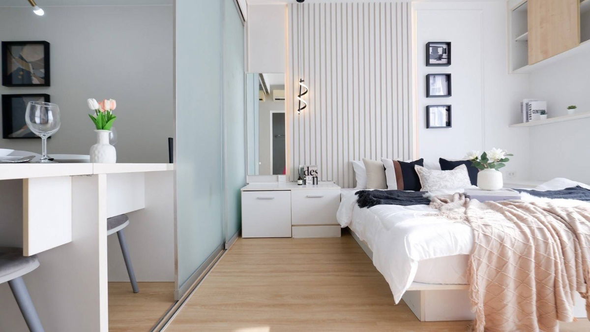 picture 🟢For Sale🟢 The Iris Rama 9 - Srinakarin, beautiful room, fully furnished📱ADD LINE @nathong97 (reply ⚡ 24 Hr) P672 - 1/17