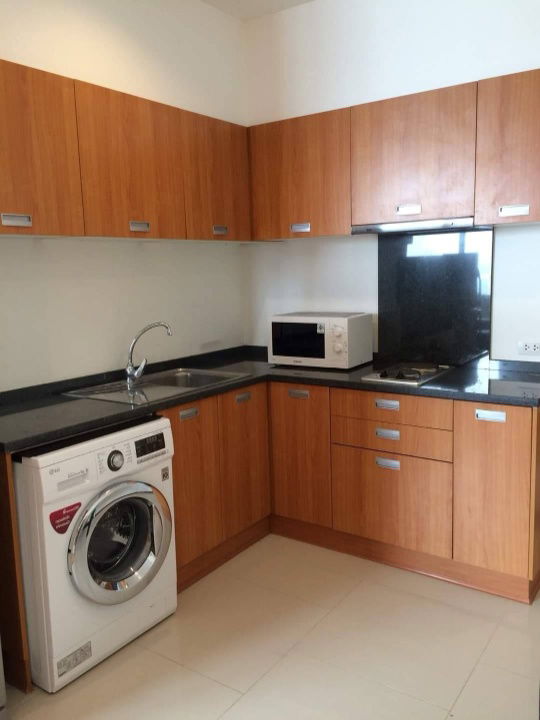 picture 🥳[Rent-RAR2408-1547] Villa Sathorn. Fl.21st*BTS View *Washing machine *Near BTS Krung Thon Buri💚Line id: @thefirstagent** - 3/7