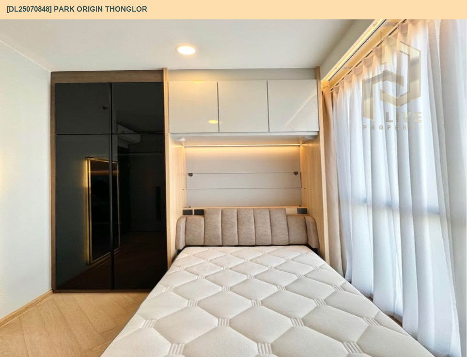 รูป MDL25070848 ให้เช่าคอนโด พาร์ค ออริจิ้น ทองหล่อ (PARK ORIGIN THONGLOR) ใกล้ BTS ทองหล่อ พร้อมเข้าอยู่ โทรด่วน 0638692663 LineID @534wlwof - รูปที่ 5/17