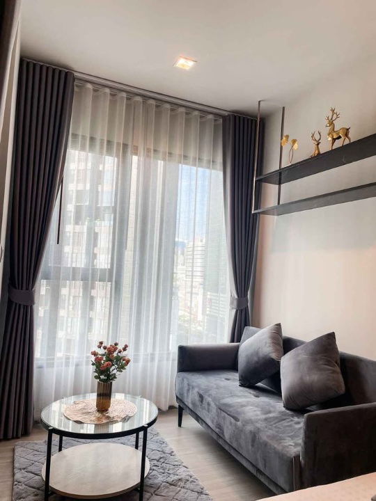 รูป WS1715 🏙 ให้เช่า Life Asoke – Rama 9 ใกล้ MRT & Airport Link เพียง 18,000 บาท/เดือน - รูปที่ 4/11