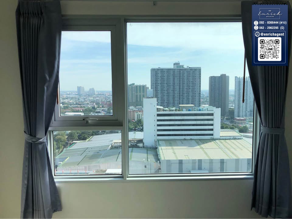 picture 💙For rent Aspire Sathorn-Thapra, beautiful view, ready to move in, BTS Talat Phlu💙 Call 092-8366444 Dao // Line id : @enrichagent - 6/8