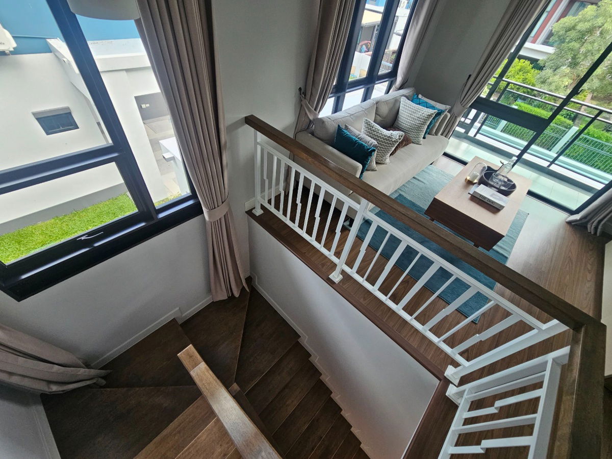 รูป บ้านพร้อมเฟอร์นิเจอร์  4 ห้องนอน 🏡 บ้านโล่งโปร่งสบาย ทั้งทำงานและใช้ชีวิต 📍 สะดวก BTSสถานีคูคต  ติดถนนลำลูกกา [ เศรษฐสิริ วงแหวน-ลำลูกกา ]  - รูปที่ 1/16