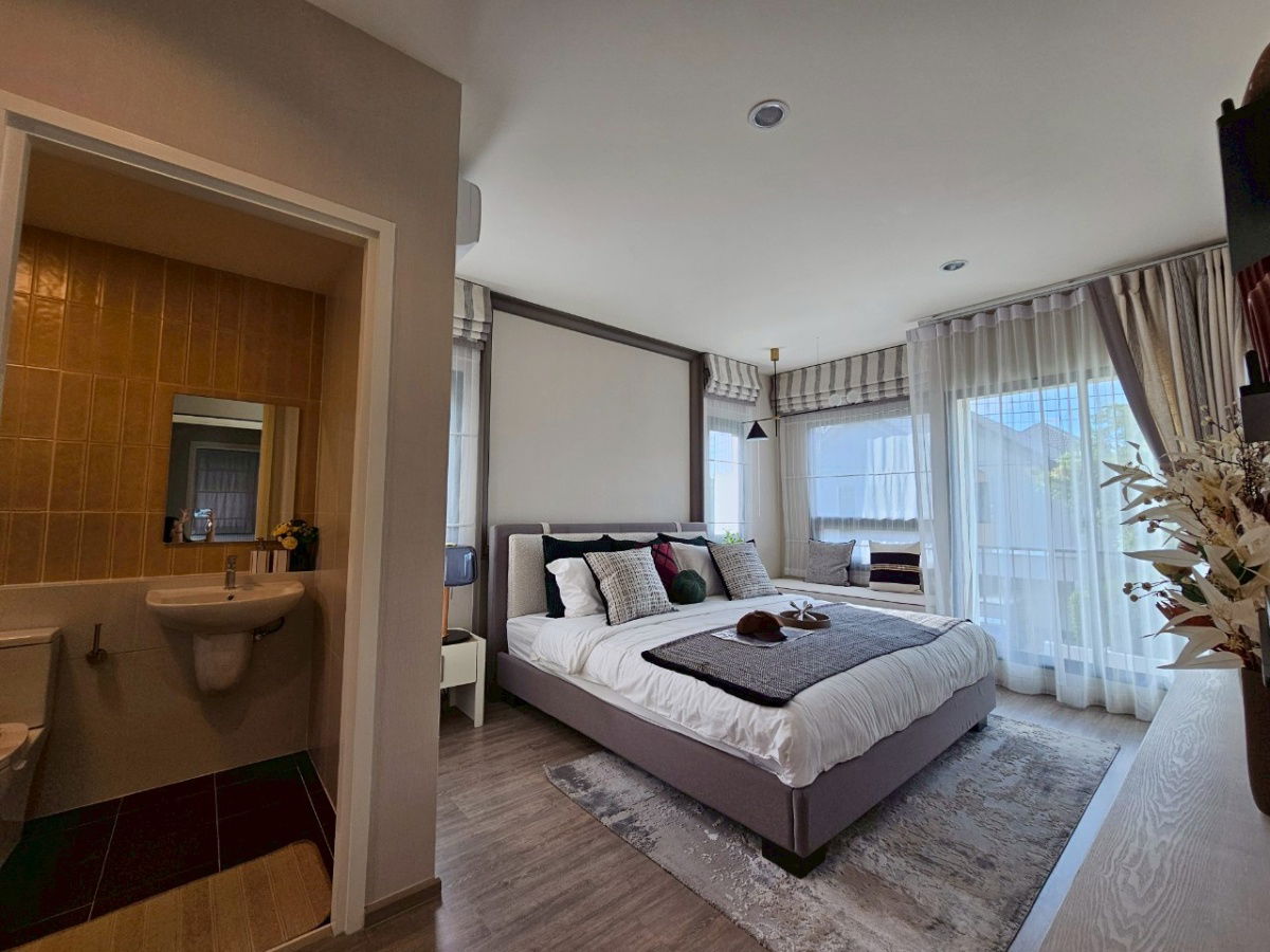 รูป บ้านใหม่ตกแต่งพร้อมอยู่ โครงการบ้านเดี่ยวและบ้านแฝด 2 ชั้นสไตร์  Modern Barn House - รูปที่ 4/10