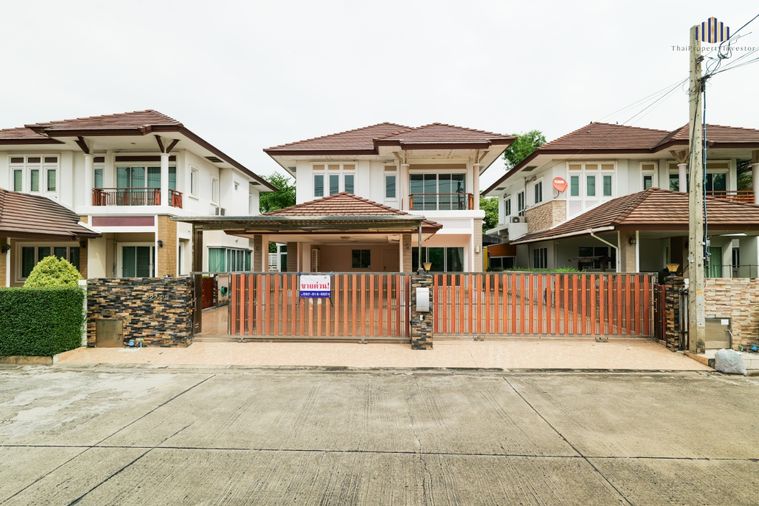 ขาย บ้านเดี่ยว 73 ตร.ว. หมู่บ้าน ลัดดาวิลล์1 - 2 ติดถนน บ้านกล้วย - ไทรน้อย พิมลราช บางบัวทอง นนทบุรี เดินทางสะดวก ใกล้ เซ็นทรัลเวสเกต | #TPI-2130