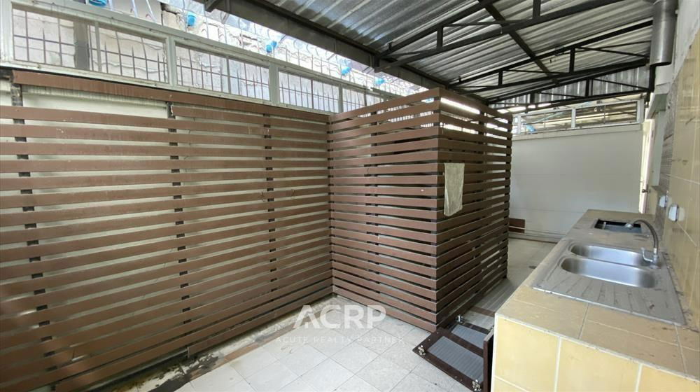 picture Shophouse for sale, 2 booths, Town Plus Pracha Uthit, quality from Sansiri, good location - 18/20