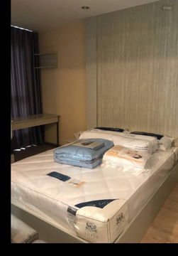 Ideo Q Chula Samyan【𝐒𝐄𝐋𝐋 & 𝐑𝐄𝐍𝐓】🔥Light-toned room, perfectly decorated, neatly built-in in every corner.🔥  Contact Line ID: @hacondo