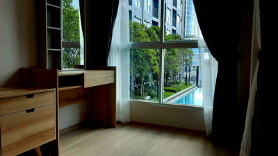 Condos for rent : 🔺 For Rent Condo LUMPINI PLACE CHAENGWATTHANA-PAKKRET STATION Building 1, Floor 6,Studio, Room size 24.00 sqm
