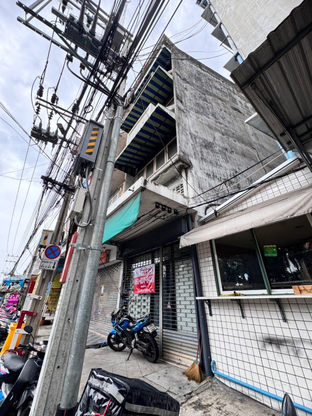 picture Urgently for rent, 4-storey commercial building, can be used for any business, Charansanitwong 57 (lots of usable space) (N.1015) - 10/13