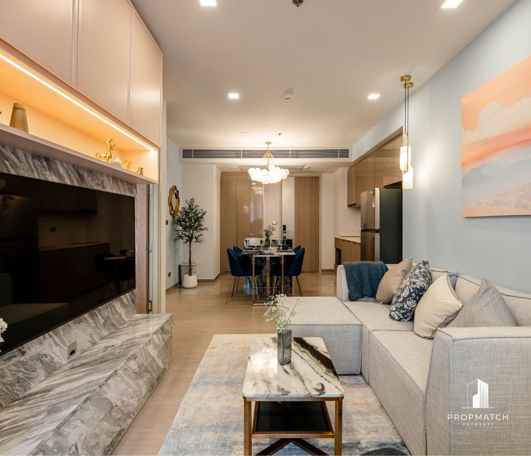 รูป ✨Flash Deal ✨ One9Five Asoke - Rama 9 ( 2Bed 2Bath 74 SQM. ) พร้อมอยู่ ! เพียง 13,500,000 บาท Tel.0981315848 @propmatch - รูปที่ 2/14
