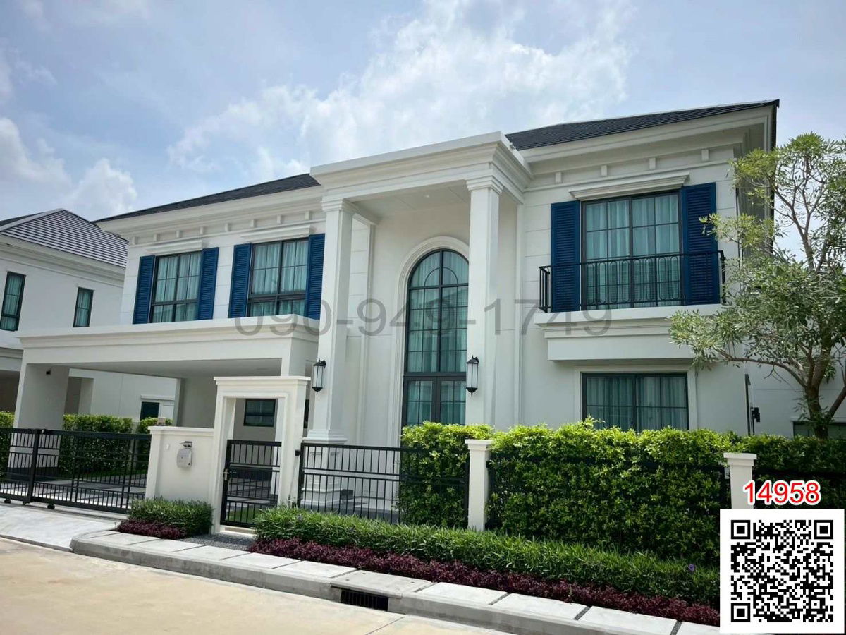 รูป ขาย บ้านเดี่ยว 2 ชั้น เศรษฐสิริ บางนา กม.10 Setthasiri Bangna KM.10 ใกล้ Design Village บางนา - รูปที่ 1/23