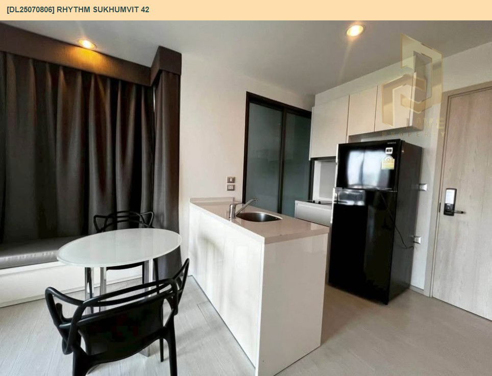 รูป MDL25070806 ให้เช่าคอนโด ริทึ่ม สุขุมวิท 42 (Rhythm Sukhumvit 42) ใกล้ BTS เอกมัย พร้อมเข้าอยู่ โทรด่วน 0638692663 LineID @655ebbvc - รูปที่ 7/12