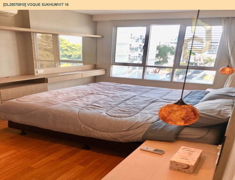 picture DL25070810 Condo for rent, Voque Sukhumvit 16 near BTS Asok, ready to move in, call urgently 0656133286 LineID @655ebbvc - 3/14