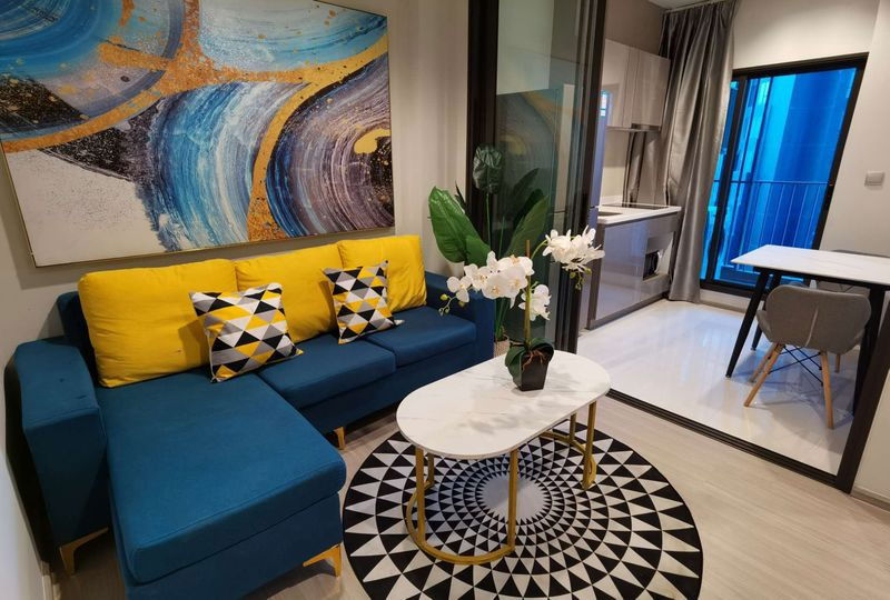 รูป Rent Life asoke rama9  1bed 1 bath  39Floor  32sqm  Price 18,000   - รูปที่ 4/6