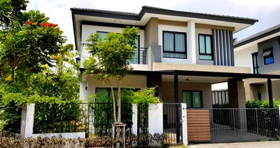 Houses for sale : 💥Hot Deal! Corner Single House for Sale 🌟 Beautiful View, No Front Neighbors — Serene Rama 2, Tha Kham