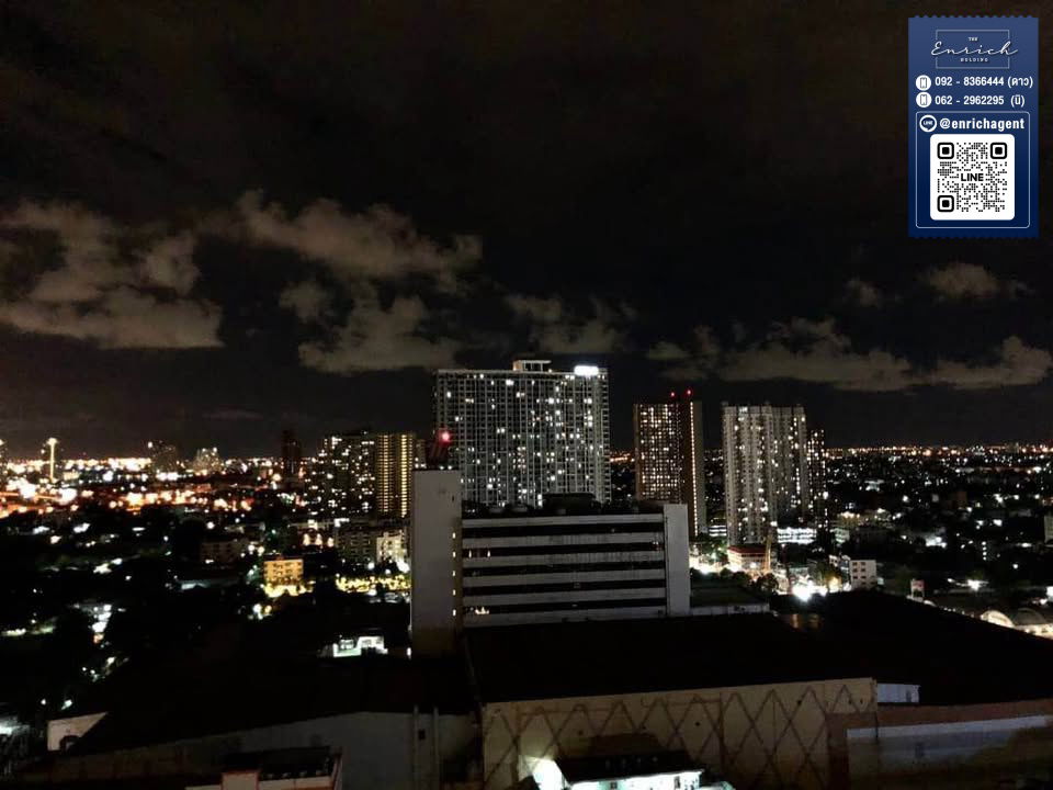 picture 💙For rent Aspire Sathorn-Thapra, beautiful view, ready to move in, BTS Talat Phlu💙 Call 092-8366444 Dao // Line id : @enrichagent - 8/8