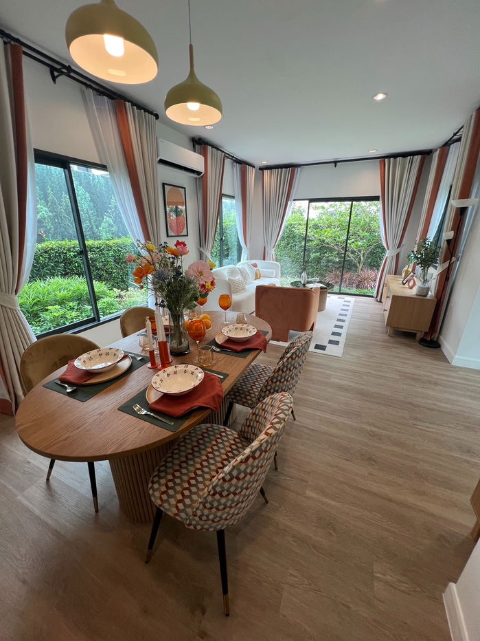 รูป สราญสิริ ศรีวารี 2 ขายบ้านเดี่ยว ตกแต่งครบ พร้อมเข้าอยู่  3 ห้องนอน ทำเลใกล้สนามบินสุวรรณภูมิ - รูปที่ 1/15