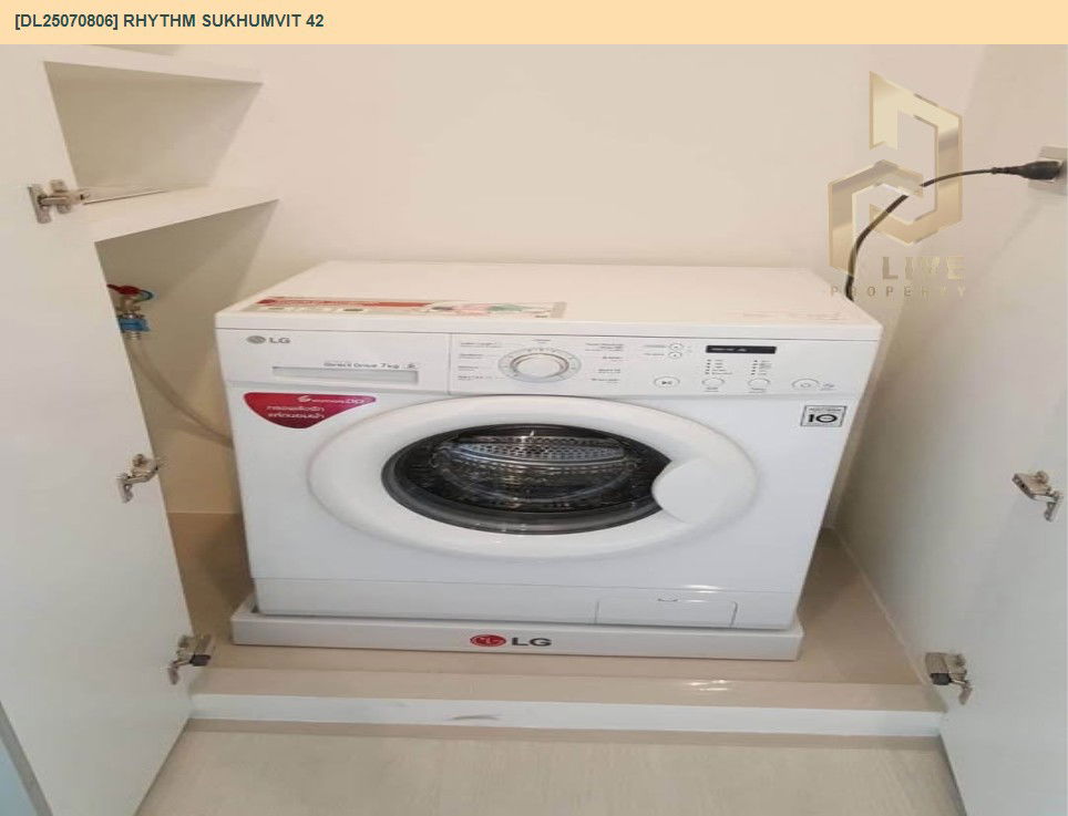 รูป MDL25070806 ให้เช่าคอนโด ริทึ่ม สุขุมวิท 42 (Rhythm Sukhumvit 42) ใกล้ BTS เอกมัย พร้อมเข้าอยู่ โทรด่วน 0638692663 LineID @655ebbvc - รูปที่ 9/12
